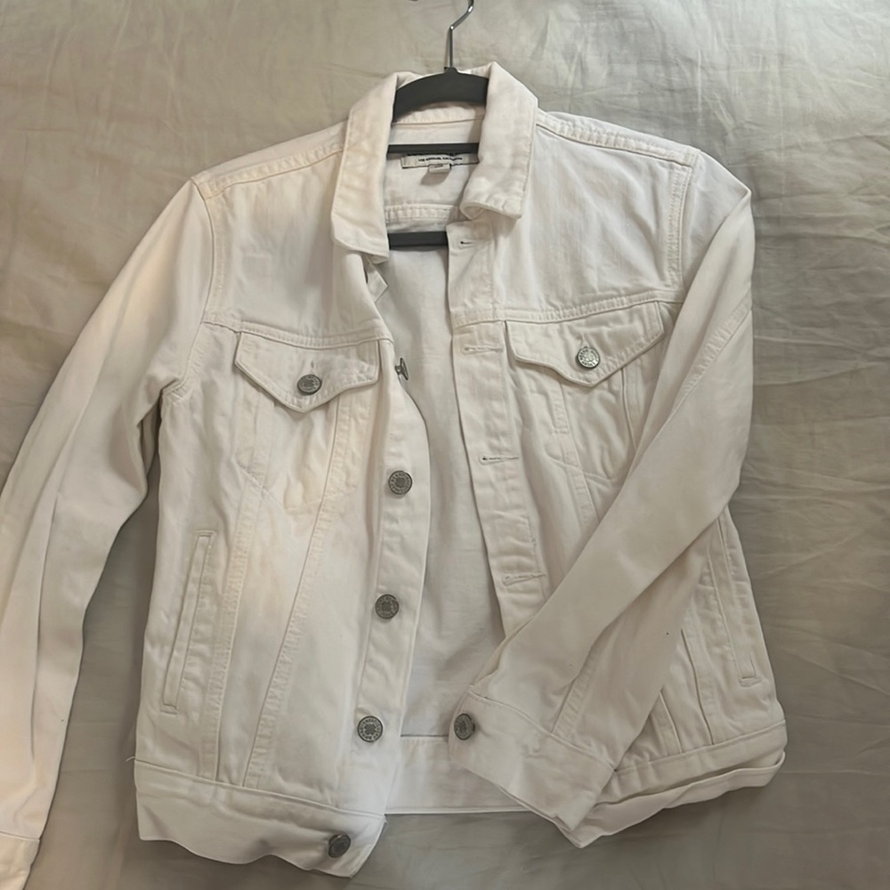 White Lucky Brand Jean Jacket